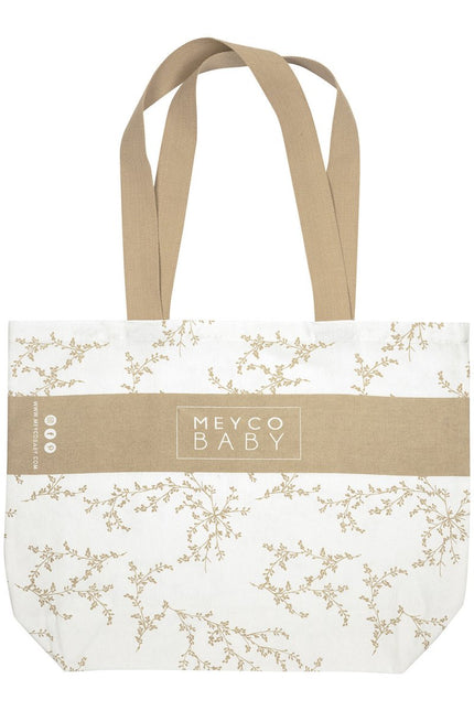 Meyco Luiertas Branches Sand - Meyco - Babywinkel - 4054703419689