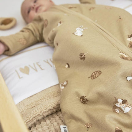 Meyco Slaapzak Baby 4 Seizoenen Sand Forest Animals - Meyco - Babywinkel - 4054703182163