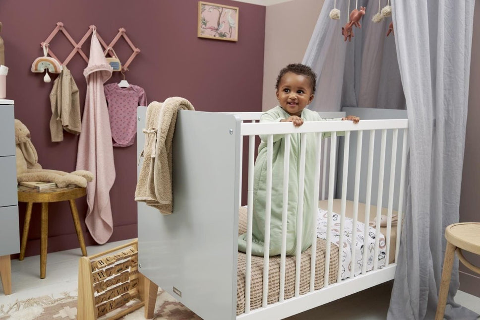 Meyco Slaapzak Baby Afritsbare Mouwen Soft Green - Meyco - Babywinkel - 4054703183467