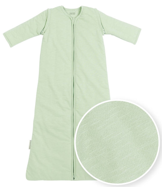 Meyco Slaapzak Baby Afritsbare Mouwen Soft Green - Meyco - Babywinkel - 4054703183467