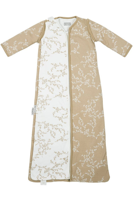 Meyco Slaapzak Baby Branches 4 Seizoenen Sand koop je bij Babywinkel