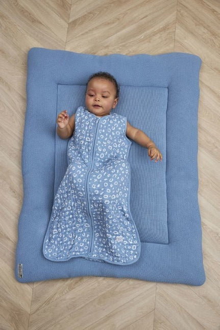 Meyco Slaapzak Baby Hydrofiel Bubbles Denim - Meyco - Babywinkel - 4054703460414