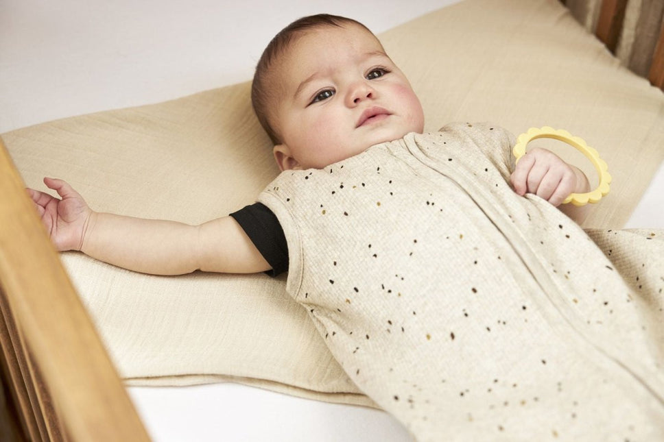 Meyco Slaapzak Baby Sand Melange - Meyco - Babywinkel - 4054703237313