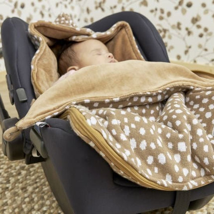 Meyco Voetenzak Cheetah Taupe - Meyco - Babywinkel - 4054703740486