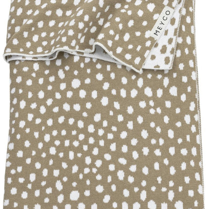 Meyco Wiegdeken Cheetah Taupe - Meyco - Babywinkel - 4054703733488