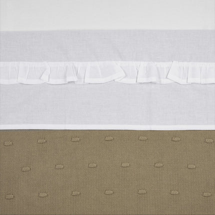 Meyco Wieglaken Ruffle White - Meyco - Babywinkel - 4054703430905