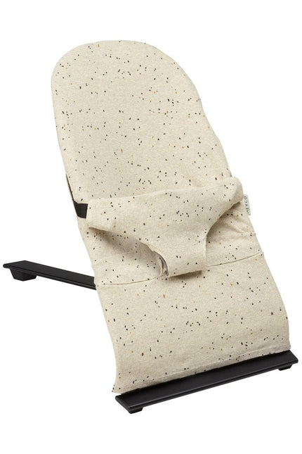 Meyco Wipstoel Hoes Rib Mini Spot Sand Melange koop je bij Babywinkel
