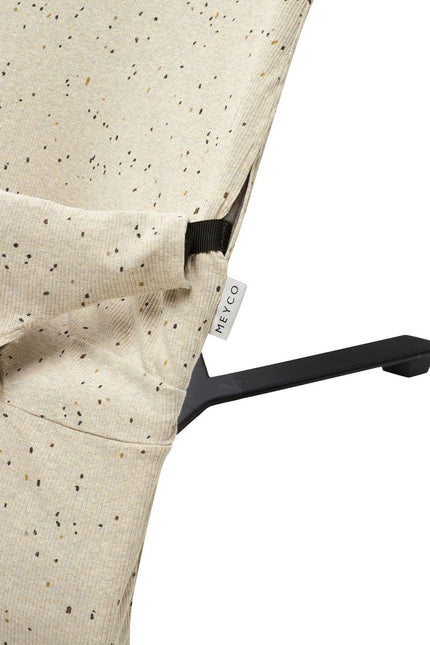 Meyco Wipstoel Hoes Rib Mini Spot Sand Melange koop je bij Babywinkel