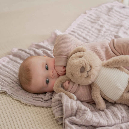 Milo (brown) - Rechargeable heartbeat comforter - Babywinkel - 8720726529341