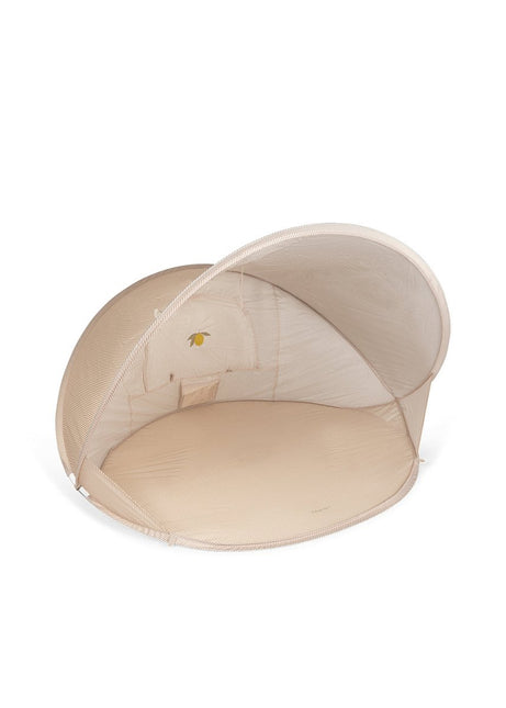 Mini Strandtent Pop Up UV 50+ Theestreep koop je bij Babywinkel