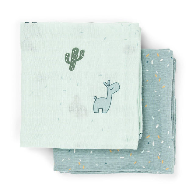 Monddoekjes 2 - pack Lalee Blue koop je bij Babywinkel