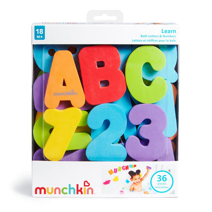 Munchkin Badspeelgoed Letters en Nummers - Munchkin - Babywinkel - 5019090111089