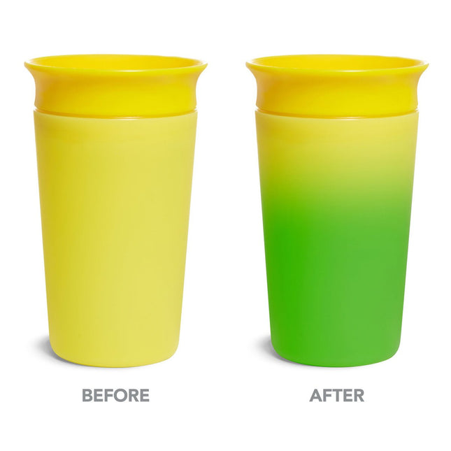 Munchkin Oefenbeker Changing Color Cup Yellow - Munchkin - Babywinkel - 5019090518680