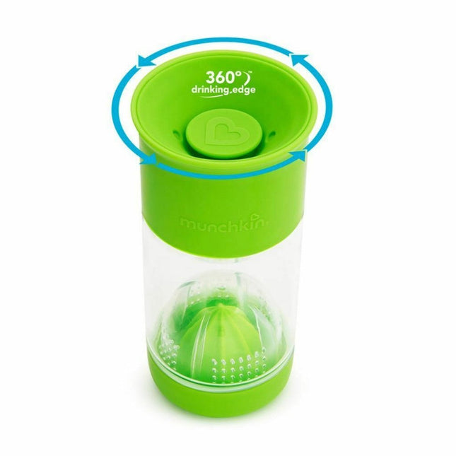Munchkin Oefenbeker Fruit Infuser Green - Munchkin - Babywinkel - 5019090517836