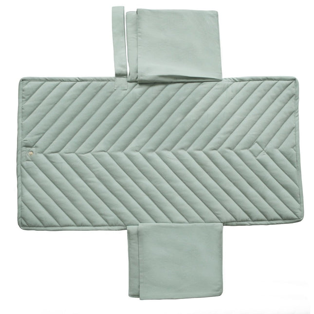 Mushie Aankleedkussen Roman Green - Mushie - Babywinkel - 810052460567