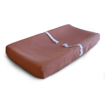 Mushie Aankleedkussenhoes Cedar - Mushie - Babywinkel - 810052465692