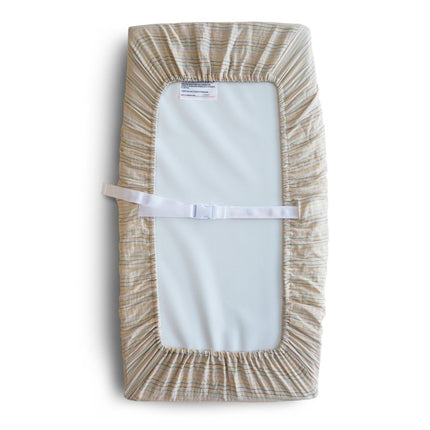 Mushie Aankleedkussenhoes Retro Stripes - Mushie - Babywinkel - 810052465623