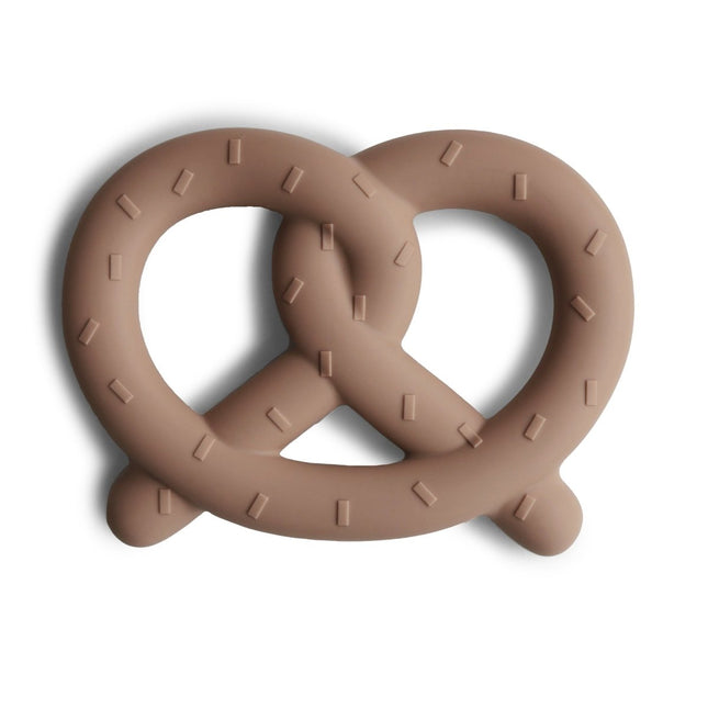Mushie Bijtring Pretzel Natural - Mushie - Babywinkel - 810052464664