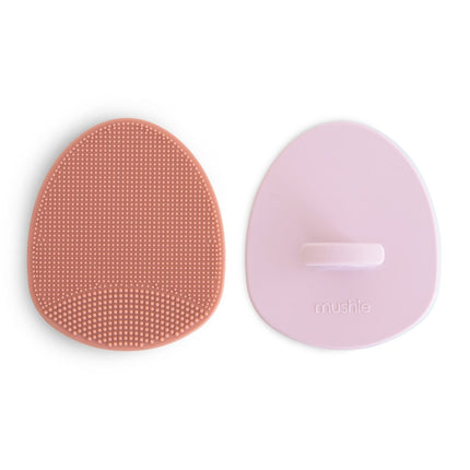 Mushie Borstel 2st Rose/Soft Lilac - Babywinkel - 840355803297