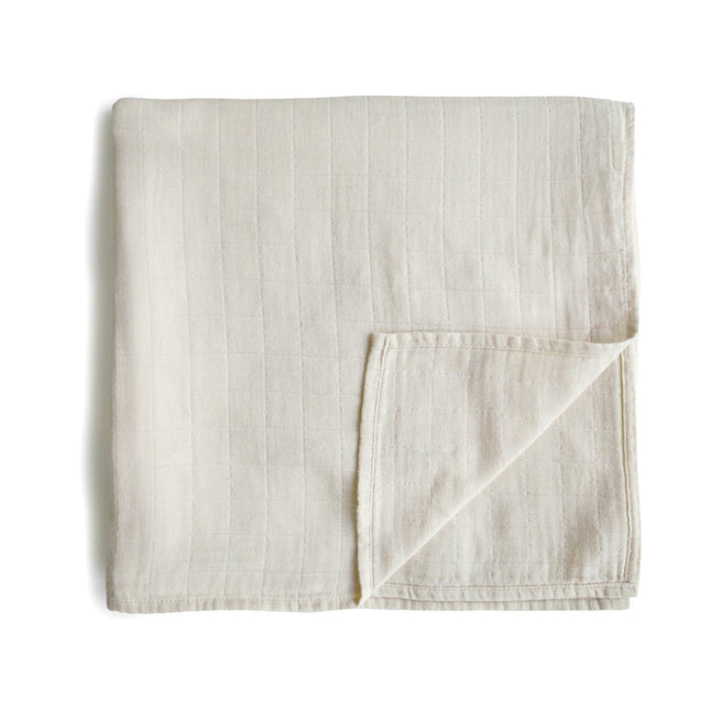 Mushie Hydrofiele Doek Fog XL - Mushie - Babywinkel - 7426999779278