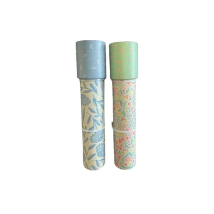<tc>Mushie</tc> Kaléidoscopes Pastel Blooms/Blue Flowers, lot de 2