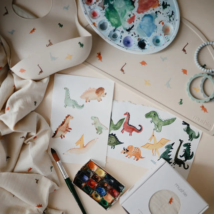 Mushie Placemat Dino - Mushie - Babywinkel - 810052460871