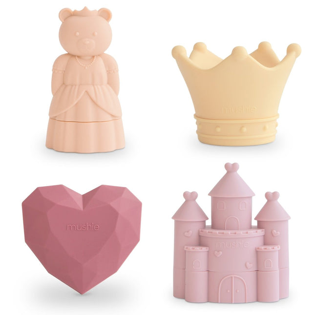 Mushie Badspeelgoed Princess 4 - Pack Set koop je bij Babywinkel