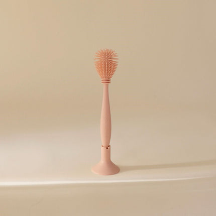 MUSHIE - SILICONE BABY BOTTLE BRUSH - Blush - Mushie - Babywinkel - 840355801187
