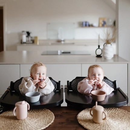 Mushie Slabbetje Lange Mouwen Dino'S - Mushie - Babywinkel - 840355800487