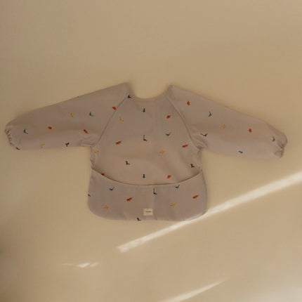 Mushie Slabbetje Lange Mouwen Dino'S - Mushie - Babywinkel - 840355800487