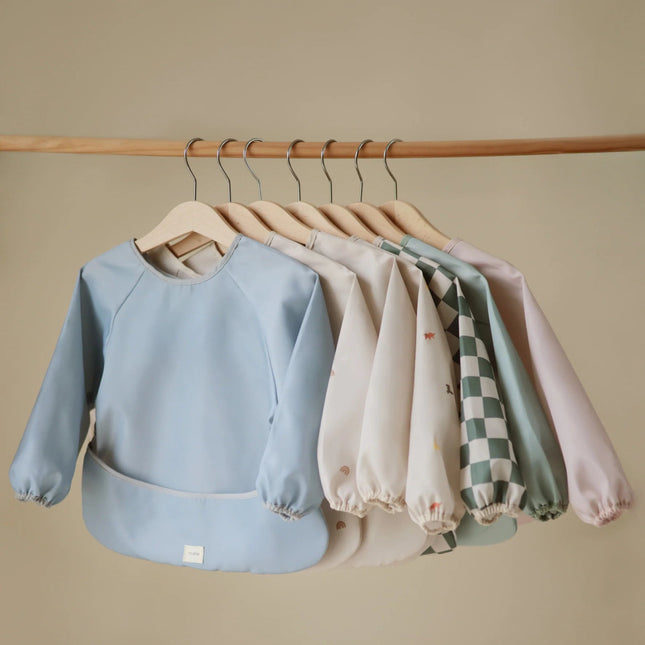 Mushie Slabbetje Lange Mouwen Fog - Mushie - Babywinkel - 840355800463
