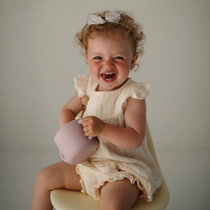 Mushie Snackbakje Soft Lilac koop je bij Babywinkel