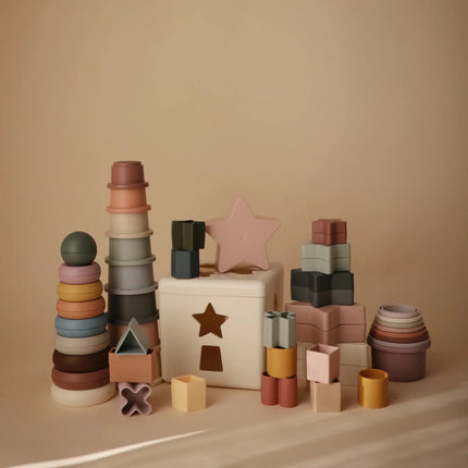 Mushie Stapeltoren Rustic - Mushie - Babywinkel - 810052461960