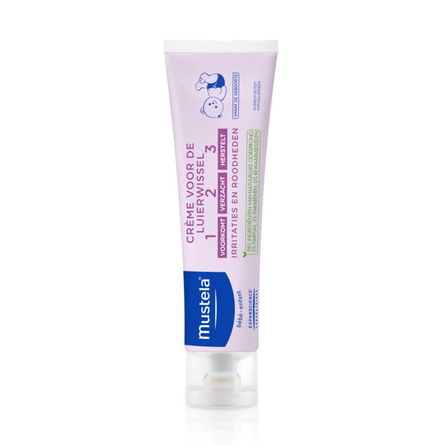 Mustela Babycreme Voor De Luierwissel 1 - 2 - 3 50ml koop je bij Babywinkel