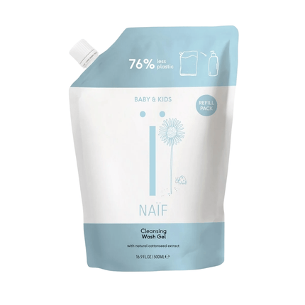 Naif Babyzeep Voor Baby en Kids Navulverpakking 500ml - Naif - Babywinkel - 8720254710617