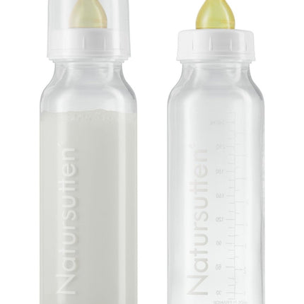 Natursutten Babyfles Glas Set 240Ml 2 delig - Natursutten - Babywinkel - 894654002080
