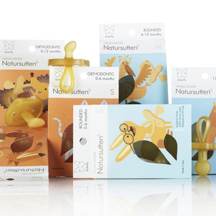 Natursutten Speen Vlinder Anatomisch S - Natursutten - Babywinkel - 894654002400