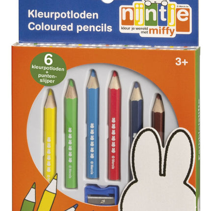 Nijntje Kleurpotloden 5st - Babywinkel - 8714274170520