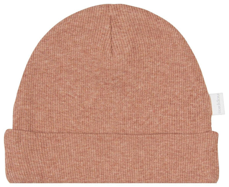 Noppies Baby Mutsje Nevel Cafe Au Lait Melange koop je bij Babywinkel