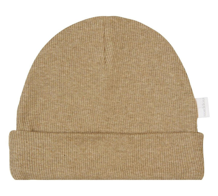 Noppies Baby Mutsje Nevel Light Green Melange koop je bij Babywinkel