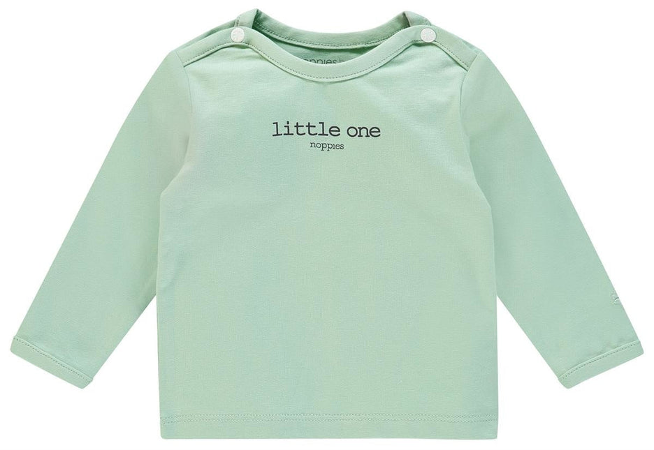 Noppies Baby Shirt Grey Mint - Noppies - Babywinkel - 8719788187156