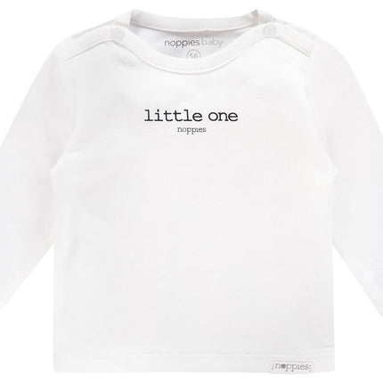 Noppies Baby Shirt Little One White - Noppies - Babywinkel - 8719788187033