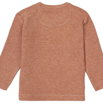 Noppies Baby Shirt Natal Cafe Au Lait Melange - Noppies - Babywinkel - 8719788761998