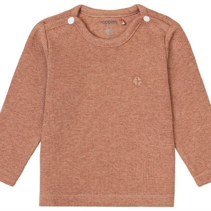 Noppies Baby Shirt Natal Cafe Au Lait Melange - Noppies - Babywinkel - 8719788761998