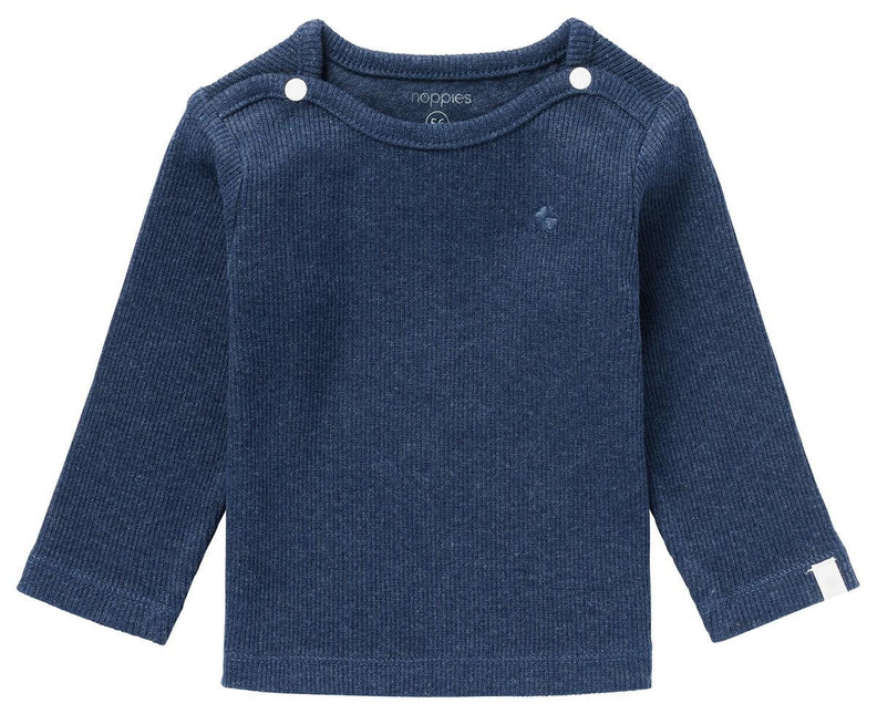 Noppies Baby Shirt Natal Navy Melange - Noppies - Babywinkel - 8719788541149