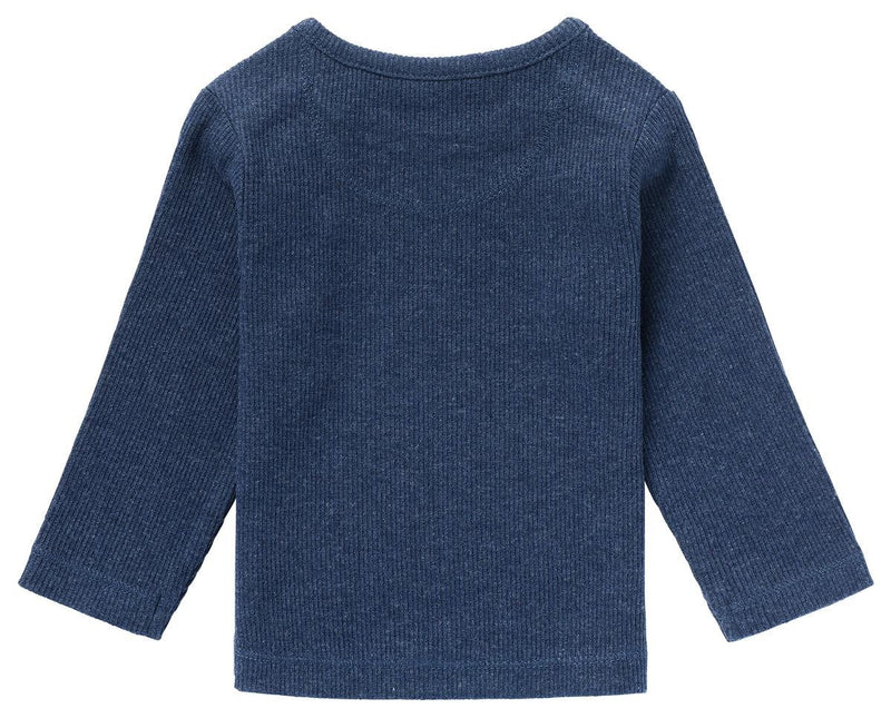 Noppies Baby Shirt Natal Navy Melange - Noppies - Babywinkel - 8719788541149