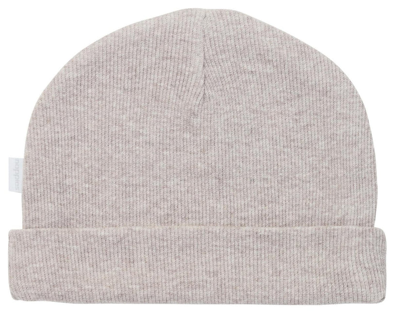 Noppies Babymutsje Nevel Taupe Melange koop je bij Babywinkel