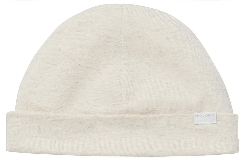 Noppies Babymutsje Oatmeal Melange Babylon koop je bij Babywinkel