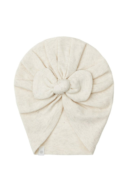 Noppies Babymutsje Rib Niwot Oatmeal Melange koop je bij Babywinkel