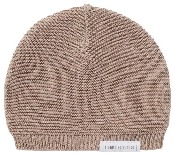 Noppies Babymutsje Rosita Taupe Melange koop je bij Babywinkel